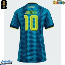 Colombia James Rodriguez #10 Bortedrakt Dame EM 2024 Kortermet